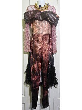 Descendants 3 Audrey Costume Girls 7-8 Tiara Crown Sleeping Beauty Aurora Disney